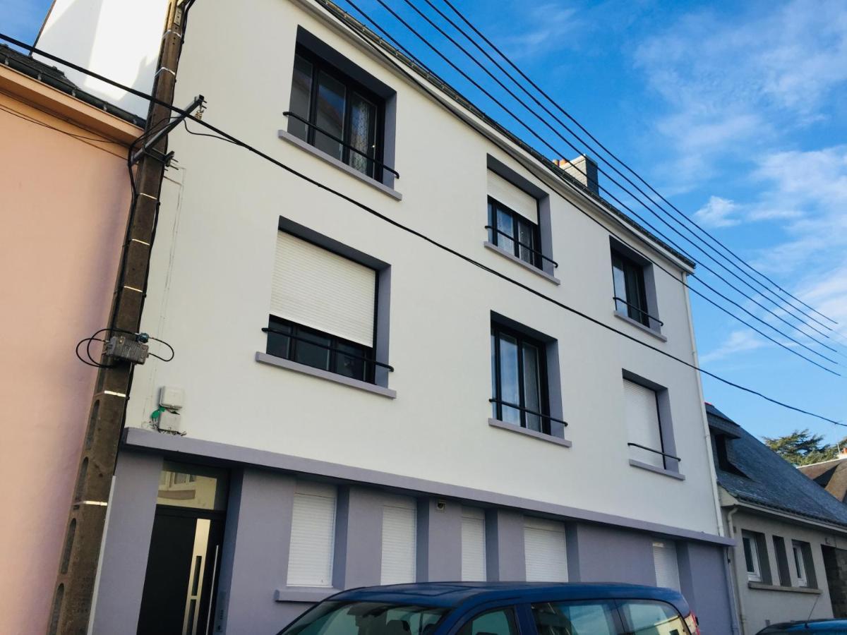 Grand Studio Avec Terrasse Proche De L'Hypercentre De Lorient Buitenkant foto